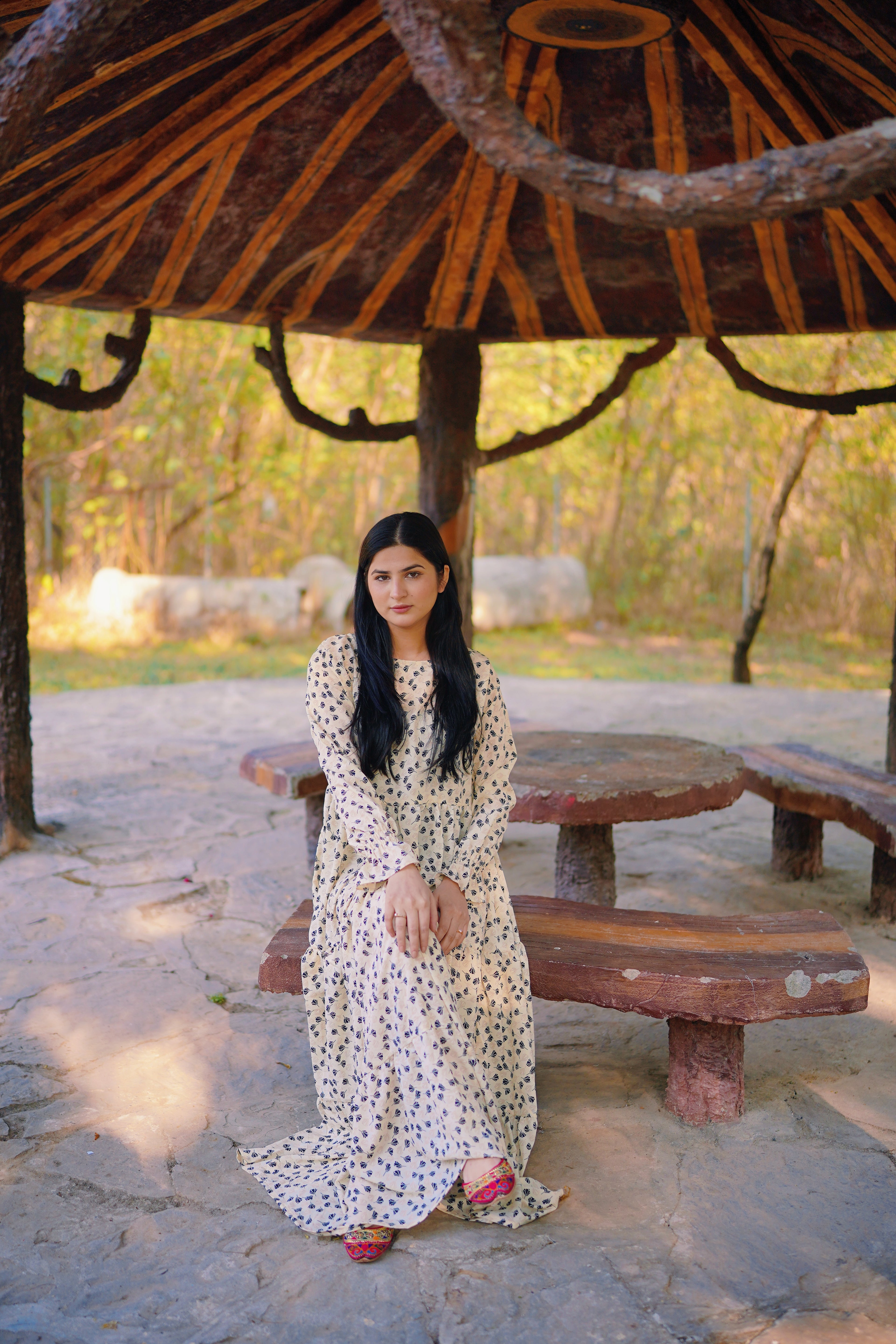 NURA – Ivory Whisper - Frock