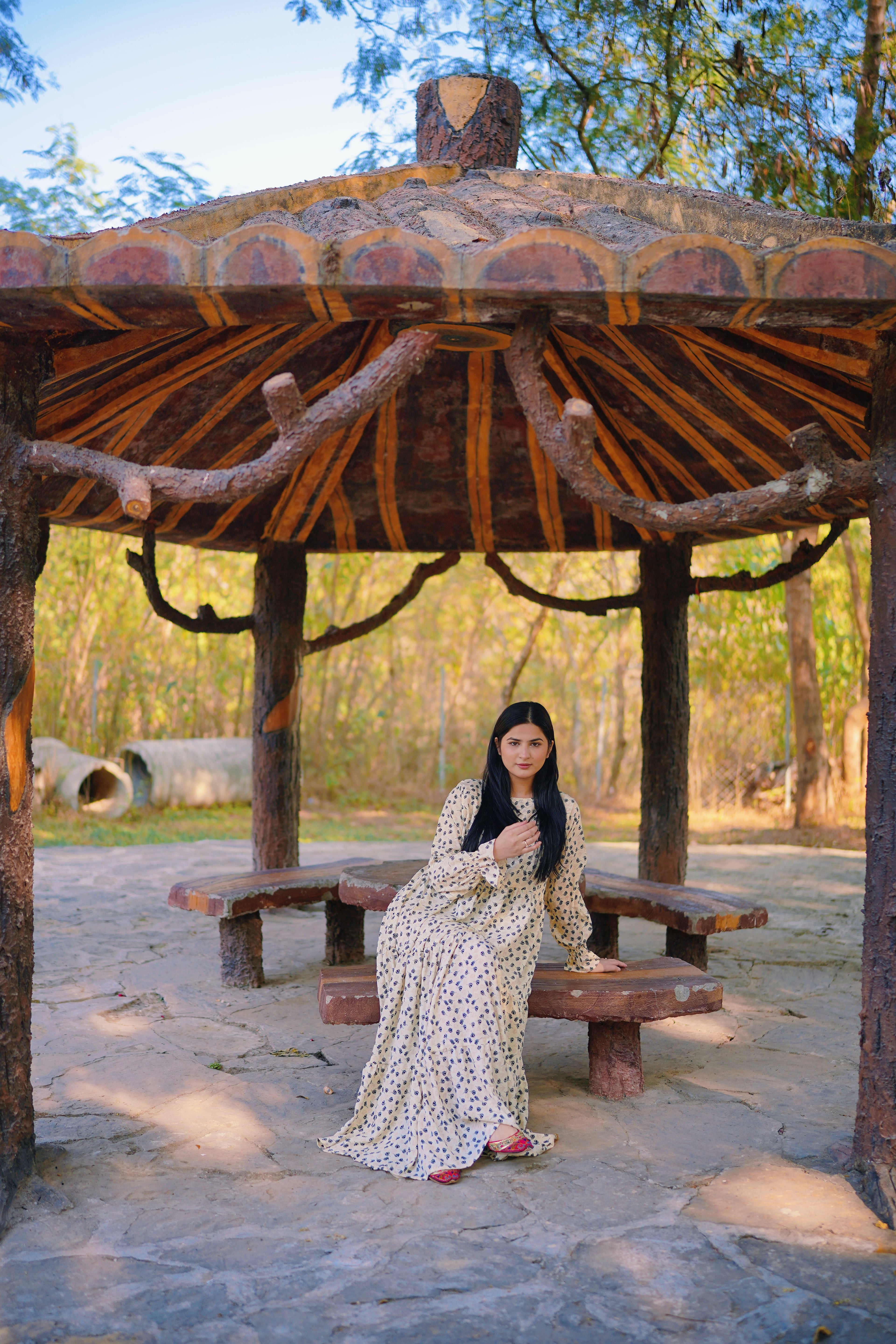 NURA – Ivory Whisper - Frock