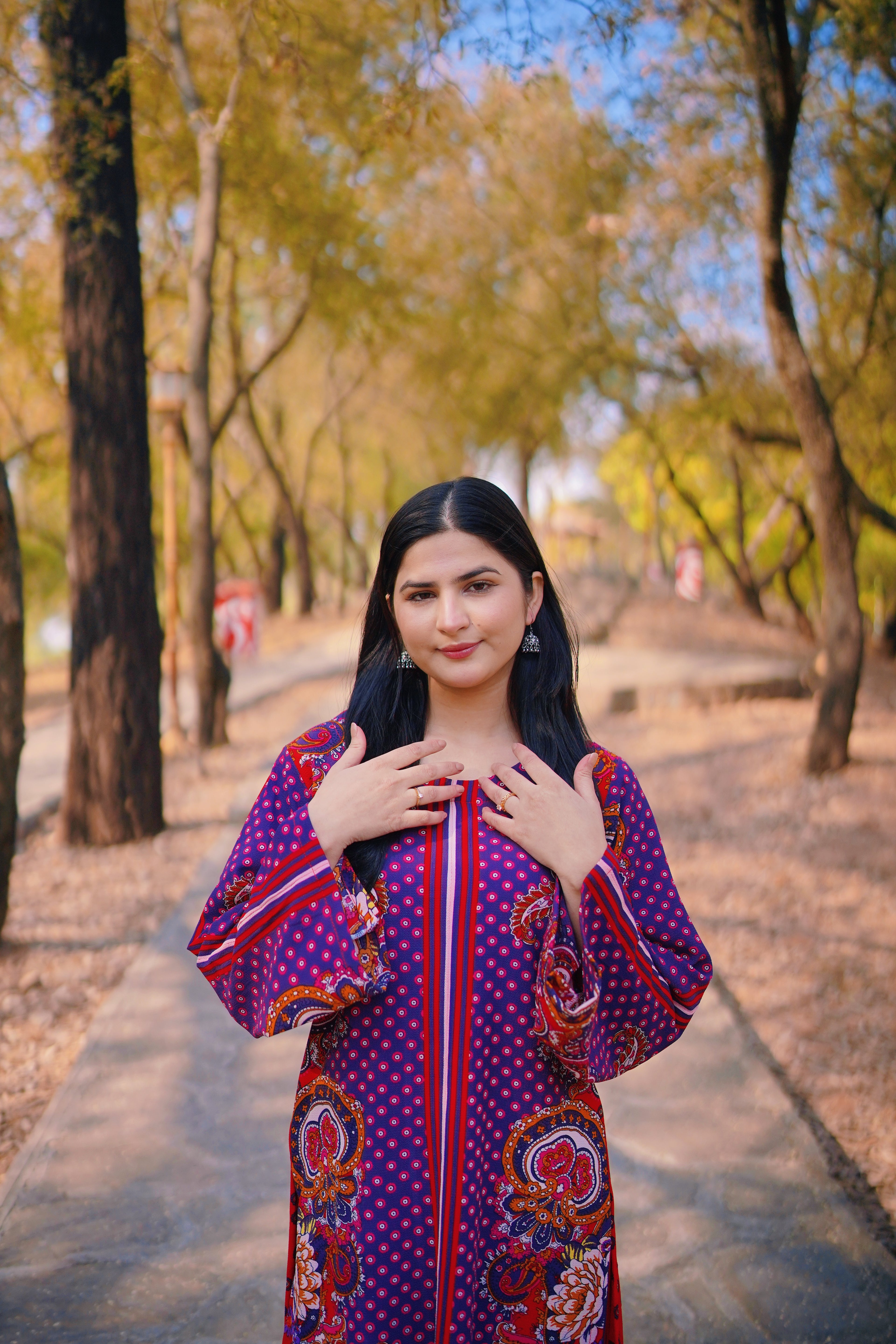 ELARA — Crimson Plum Co-Ord Set